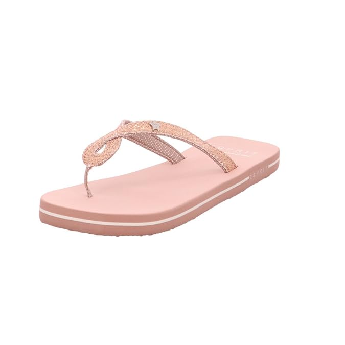 ESPRIT Damen Danny Glitter Rosa Textil Zehentrenner