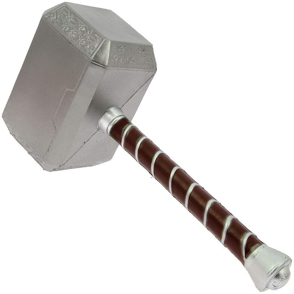 SSeir Halloween Quake Hammer PU Props Avengers Thor's Battle Axe Adult Cosplay Props Movies for Role Play Merchandise Accessories
