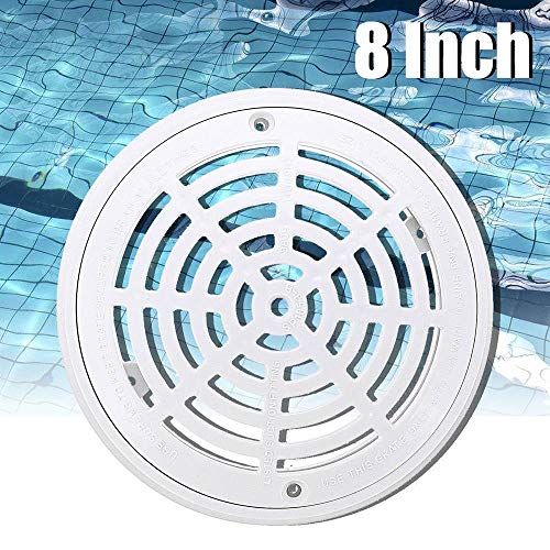 Oral Dentistry 8 Inch White Main Drain Cover Replacement Universal Round Swimming Pool