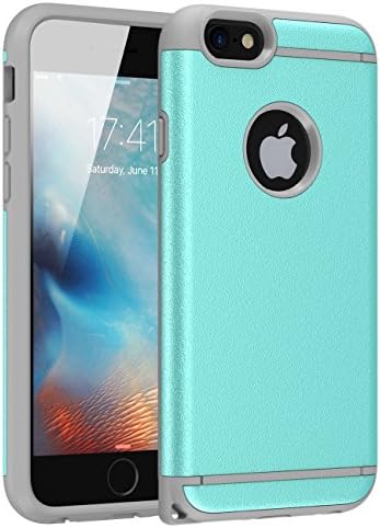 iPhone 6S Plus Case, iPhone 6 Plus Case CHTech Dual Layer Hybrid Slim Case with Hard PC Cover and Soft TPU for iPhone 6 Plus 6S Plus - Mint