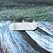 Beauniq Men's Solid Sterling Silver Heavy Large Dog Tag Pendant