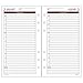 Day Runner Daily Planner Refill 2017, 1 Page Per Day, 3-3/4 x 6-3/4