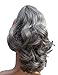Sweet Short Curly Pony Tail Hair Extension, (Claw Grip) (23 Salt and Pepper Mix) Synthetic