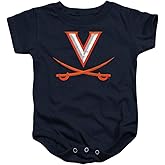 University of Virginia Official Distressed Primary Unisex Infant Snap Suit for Baby