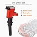 QYL Pack of 8 Ignition Coil for Ford F150 E150 E350 Crown Victoria Mustang Expedition 4.6L 5.4L 6.8L V8 DG508 C1454 C1417 FD503 DG457