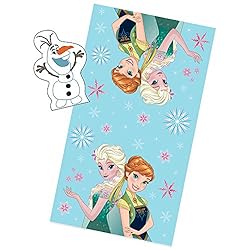 See Disney Frozen Fever Pretty Day 2-Piece Fiber Reactive Bath Towel With Wash Mitt Set Details