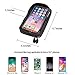 Bivilictek Bicycle Phone Bracket Mount Bag, Cycling 360° Rotatable Frame Bike Handlebar Bag with Waterproof Touch Screen and Front Visor for Phone Below 6″ Screenthumb 3