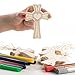 Factory Direct Craft Decorate Your Own Cross Ornaments - Pack of 30 Ornaments for VBS Vacation Bible School, Sunday School, Religious Crafts, Christmas and Easter (3-1/4 to 4 Inches High)