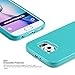 technext020 Galaxy S6 Turquoise Case, Galaxy S6 Case silicone protective back cover Slim Fit Samsung Galaxy S6 bumper