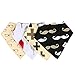 Baby Bandana Drool Bibs , Boys & Girls Unisex 4 Pack Baby Bibs By Ailegou