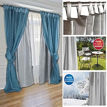 rideau qui bloque la chaleur