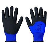 Honeywell Northflex Cold Grip Insulated Safety Gloves with Blue Nylon Liner & PVC Knuckles, 15 gauge, Medium (RWS-57025)