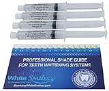 Professional Dental Strength 16% Teeth Whitening Gel. Includes 4 XL 10cc Syringes of Whitening Gel! FDA Approved! Made in USA!