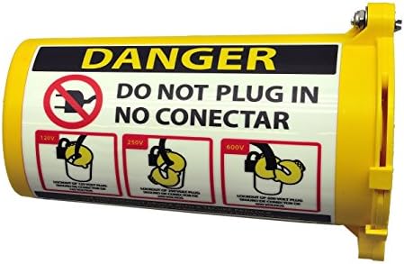 ZING 7100 RecycLockout Lockout Tagout, Large Plug Lockout, Recycled Plastic