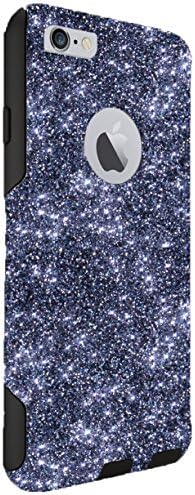 OtterBox iPhone 6 Plus Case - OtterBox Commuter Series Custom Glitter Case for iPhone 6 Plus, Retail Packaging - Smoke/Black(5.5 inch)