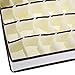 Youngine 24 Cell Collapsible Closet Organizers Drawer Dividers Foldable Clothes Drawer Storage Boxes for Bra Underwear Socks (Beige)