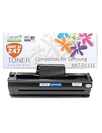 Tienda en 247 nuevo compatible cartucho de tóner Sustitución para Samsung MLT-D111S   Tóner para SL-M2020 W, SL-M2070 W FW, Negro