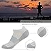FOOTPLUS Unisex Copper Athletic Ankle Crew Running Socks 3/6 Pairs