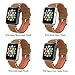 Apple Watch Band 42mm Leather, Swees iWatch Genuine Leather Bands Strap Wristband with Stainless Steel Buckle for Apple Watch Series 3, Series 2, Series 1, Sports & Edition Women Men, Vintage Brown