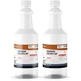 Alliance Chemical Phosphoric Acid 85% USP Food Grade - 2 Quarts (2 x 32 FL Oz) - for pH Adjustment, Food Processing, and General Use