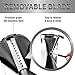 OVOS Vegetable Spiral Slicer Pasta Maker Noodle Spiralizer Stainless Steel Blades With Ceramic Peeler Brush Included