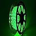 DELight Upgraded 50 FT 2 Wire LED Rope Light Cuttable Strip Lights Green 540pcs Bulbs Home Holiday Party Disco Restaurant Cafe Decor