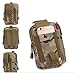 StyleZ Tactical Molle Pouch Compact EDC Utility Gadget Belt Waist Bag with Cell Phone Holster Holder for iPhone 8 Plus