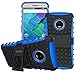 Moto G5 Plus Case, Motorola Moto G Plus (5th Generation) Case, OEAGO [Shockproof] Tough Rugged Dual Layer Protective Case with Kickstand for Motorola Moto G5 Plus (2017) - Blue