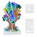 Newdanceus Christmas Magic Growing Tree Crystal Blossom Paper Tree Decoration Novelty Toys Gifts for Kids