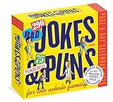290 Bad Jokes & 75 Punderful Puns for the Whole Family Page-A-Day Calendar 2020 by 