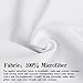 NTBAY Queen Pillowcase Set - 4 Pack Brushed Microfiber 20x30 Pillowcases - Soft, Wrinkle-Free, Fade-Resistant, Stain-Resistant, White Pillowcases with Envelope Closure - 20x30 Inches, White