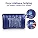 HOMCA Ultralight Inflatable Travel Camping Pillow, Compressible Travel Pillow for Neck Lumbar Support, Traveling, Hiking, Backpacking, Airplanes
