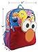 Sesame Street Elmo Toddler Boys 14 inch School Backpack (One Size, Blue/Red)