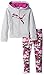 PUMA Girls' 2-Piece Zip Up Hoodie and Pant Set