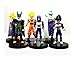 Dragon Ball Z DBZ 5 inch Songukou Vegeta Trunks Piccolo Cell Action Figure 6PCS/Set