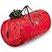 Artificial Christmas Tree Storage Bag - Fits Up to 9 Foot Holiday Xmas Disassembled Trees with Durable Reinforced Handles & Dual Zipper - Waterproof Material Protects from Dust, Moisture, & Insects
