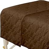 For Pro Premium Quilted Blanket Chocolate Massage Linen