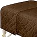 For Pro Premium Quilted Blanket Chocolate Massage Linen