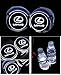 JSAMZ Car Logo LED Cup Pad led Cup Coaster USB Charging Mat Luminescent Cup Pad LED Mat Interior Atmosphere Lamp Decoration Light (Lexus)