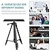 Neewer Aluminum Tripod Projector Stand, Adjustable Laptop Stand, Computer Stand with Plate and Carry Bag, Adjustable Height 18-47.6inches for Projectors/Laptops/Photography/DJ Equipment (Black)thumb 3