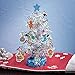 Creativity for Kids Shrink Fun Tinsel Tree - Decorate A Tiny Tree with Shrink Fun Ornaments - Holiday Crafts for Kids
