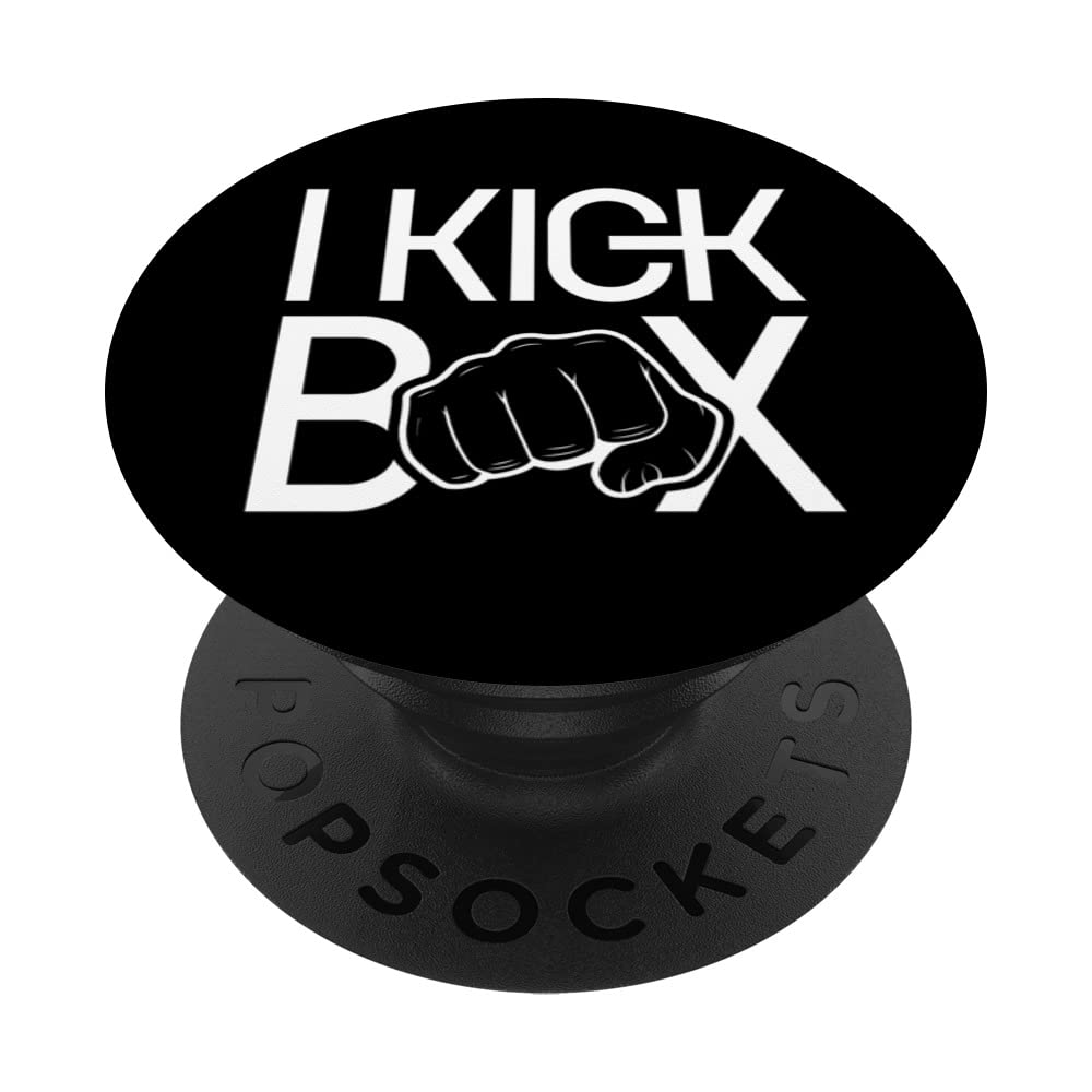 I Kickbox Kick Boxing Martial Arts Kickboxer Kickboxing PopSockets Swappable PopGrip
