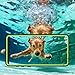 ShellBox for Galaxy Note 9 Waterproof Case, Shockproof Snowproof Cover IP68 Underwater Full Body Protection Crystal Clear Built-in Screen Protector Case for Note 9 (Clear Green)