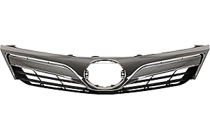 FITRITE AUTO PARTS New Grille For 2012-2014 Toyota Camry, Painted Black Shell and Insert, LE/XLE, Except Hybrid Model 5310106560 TO1200343