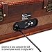 ClearClick Vintage Suitcase Turntable with Bluetooth & USB – Classic Wooden Retro Stylethumb 3