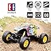 DOUBLE E RC Car Remote Control Monster Truck Dual Motors 2 Rechargeable Batteries 4WD Off Road Truck Rock Crawler for Boys Girls Kids Adults