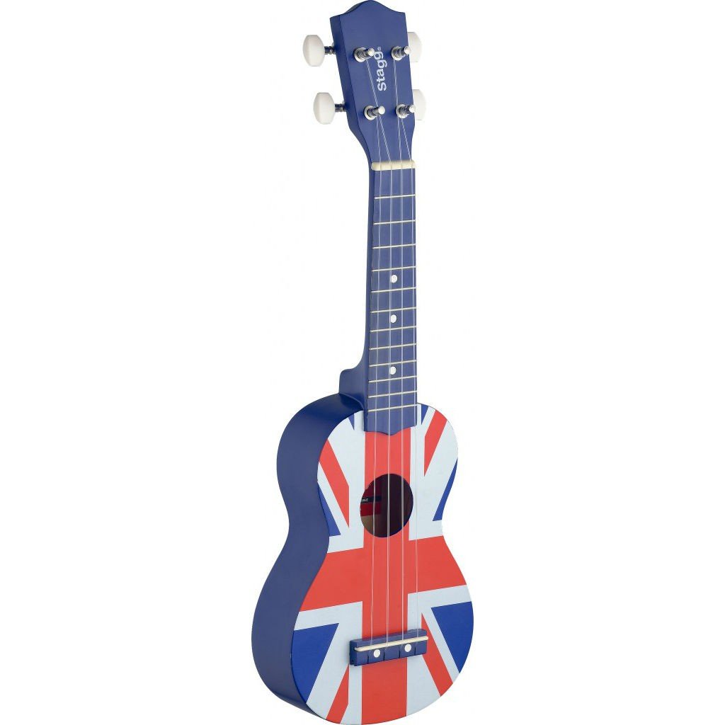 Stagg Traditional Soprano Ukulele - UK Flag