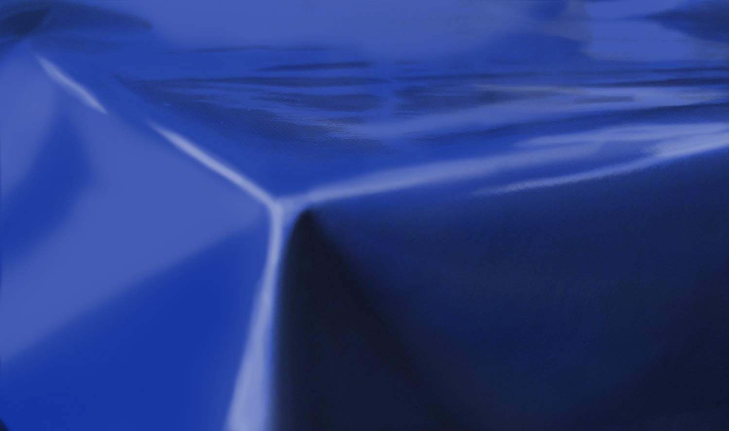 Jolee Fabrics Plain Colour Wipe Clean PVC Vinyl Tablecloth and Sizes (Plain Blue, 140cm x 200cm Long Rectangle)