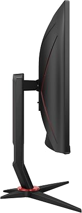 AOC C27G2ZU 27 inch FHD 240Hz Curved Gaming Monitor VA AMD FreeSync Height view 5