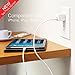 Hama 12Watt/2.4 Amp Home and Travel Charger with SafeCharge Technology, Pink